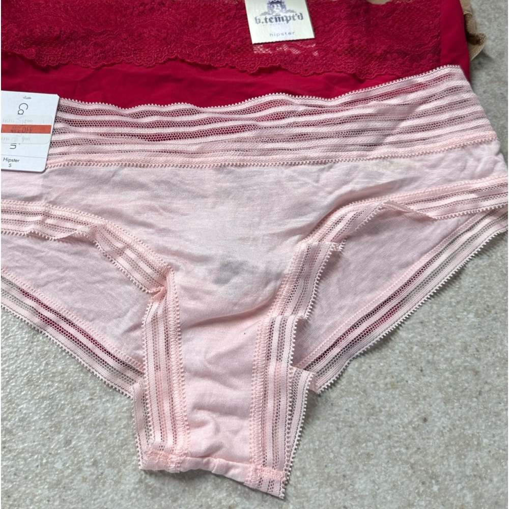 4 Pair Size Small Hipster Panties DKNY B.Tempt’d Alfani & Calvin Klein - Picture 8 of 10